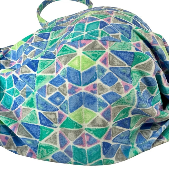 Helen Jon Womens  Seaglass Twist Underwire Bra W/ Removable Straps Medium NWT - Picture 3 of 4